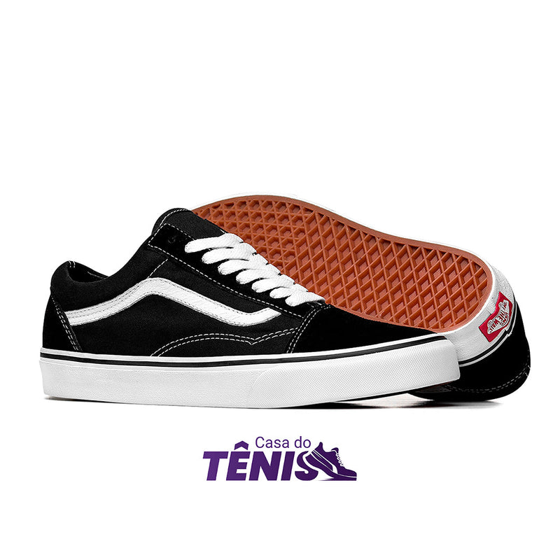 Old Skool - Preto/Branco