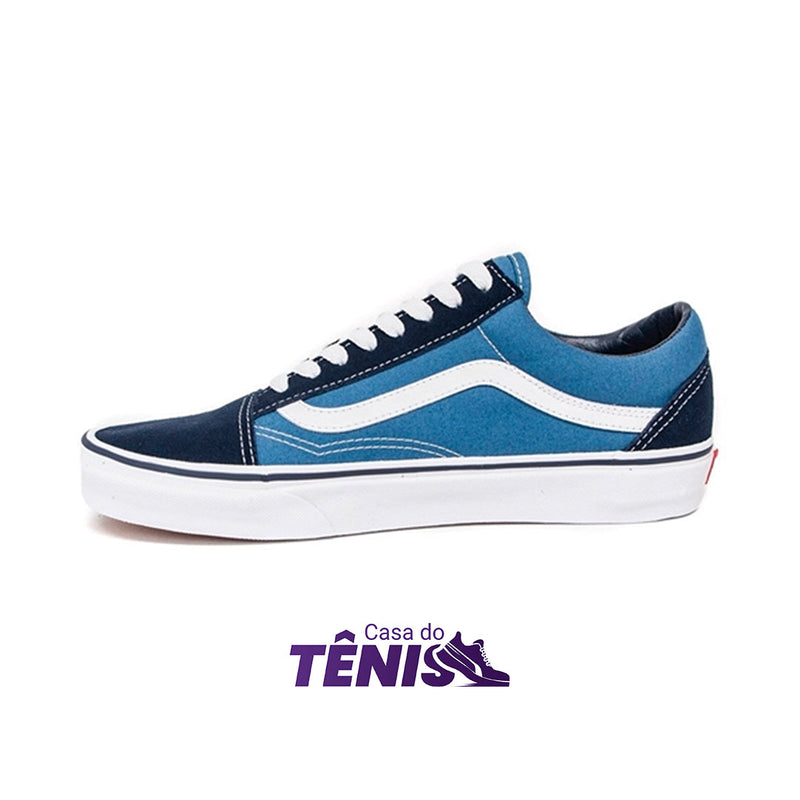 Old Skool - Azul/Branco