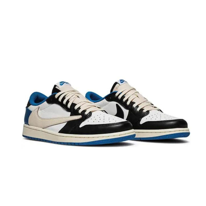 Air Jordan Travis Scott - Azul/Branco/Preto