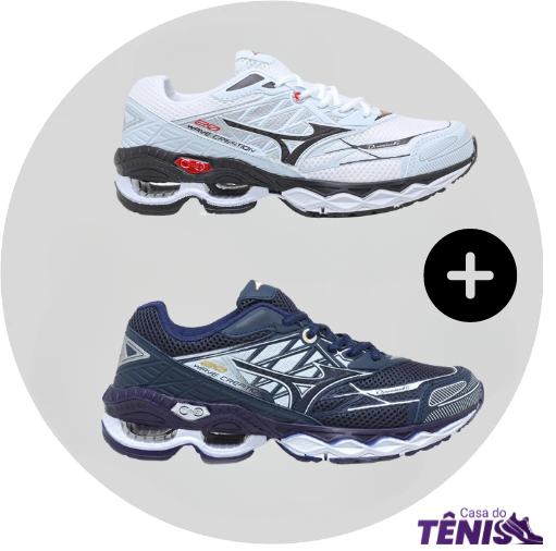 Compre 1 leve 2 Tênis Mizuno Wave Creation 20