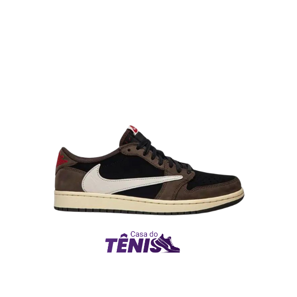 Air Jordan Travis Scott - Marrom/Preto/Bege